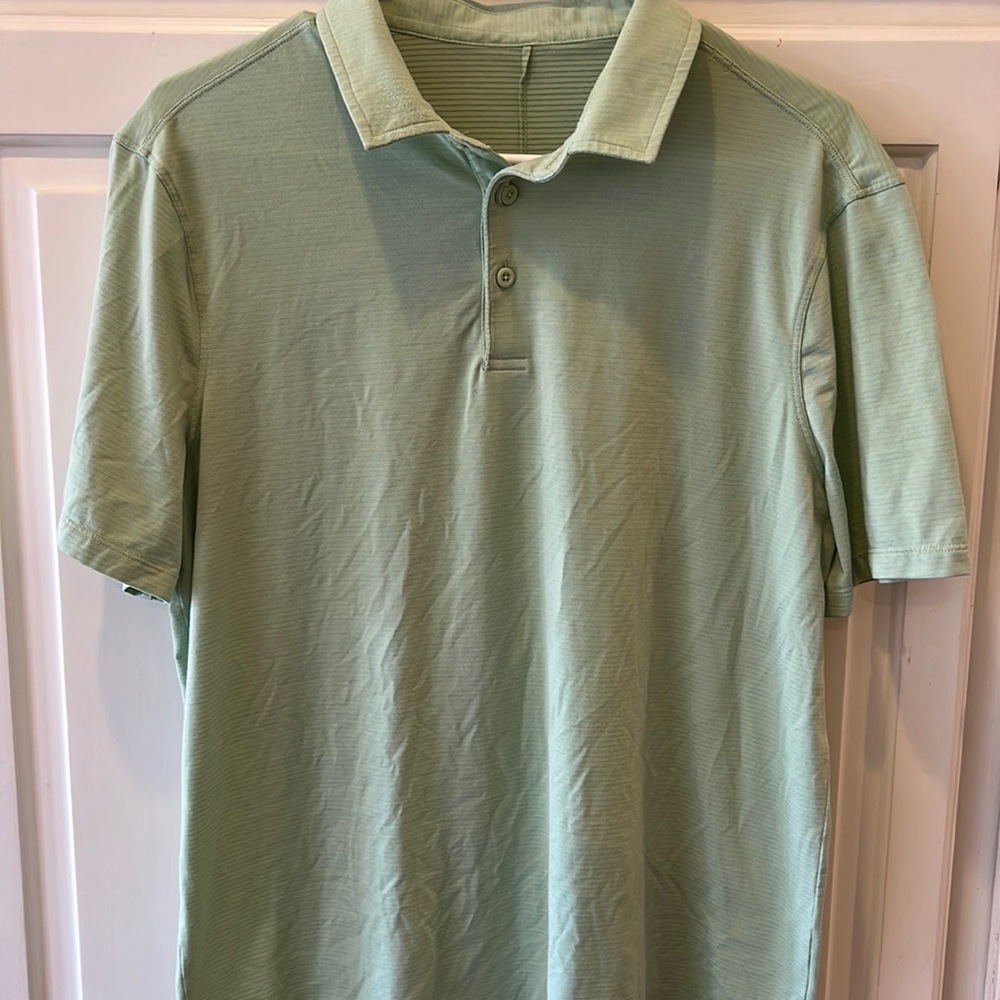 Lululemon Light green polo